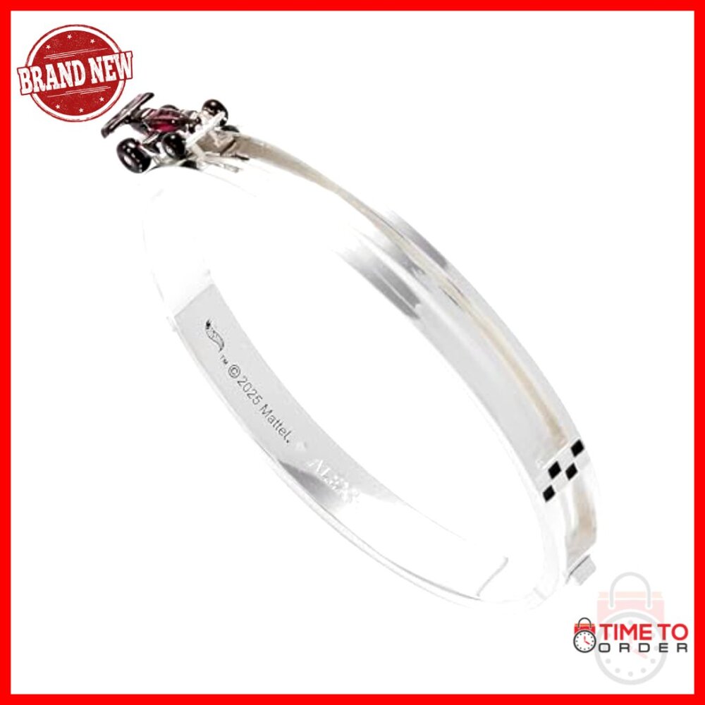 Adjustable Stackable Bangle Bracelet Enamel Charm… - image 4